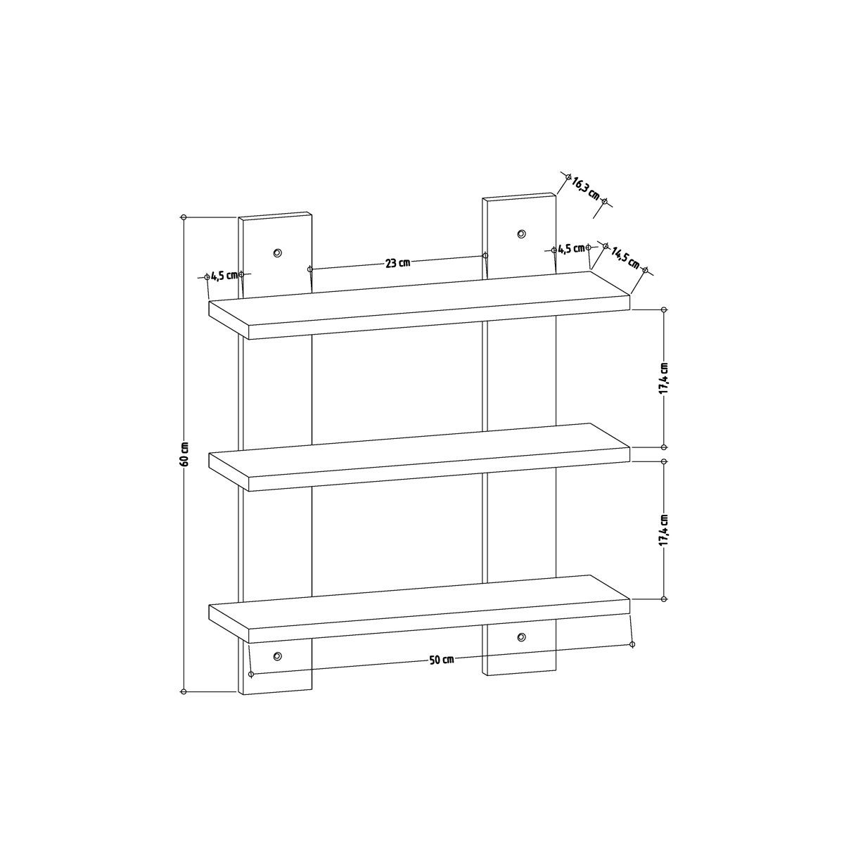 Zipcode Design Blasingame Wall Shelf & Reviews Wayfair.co.uk